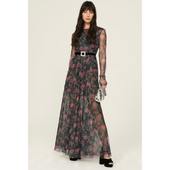 Philosophy di Lorenzo Serafini
Black Floral Gown - Picture 1 of 11